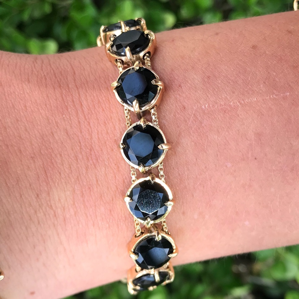 NWT Black Onyx Sheila Fajl Bracelet